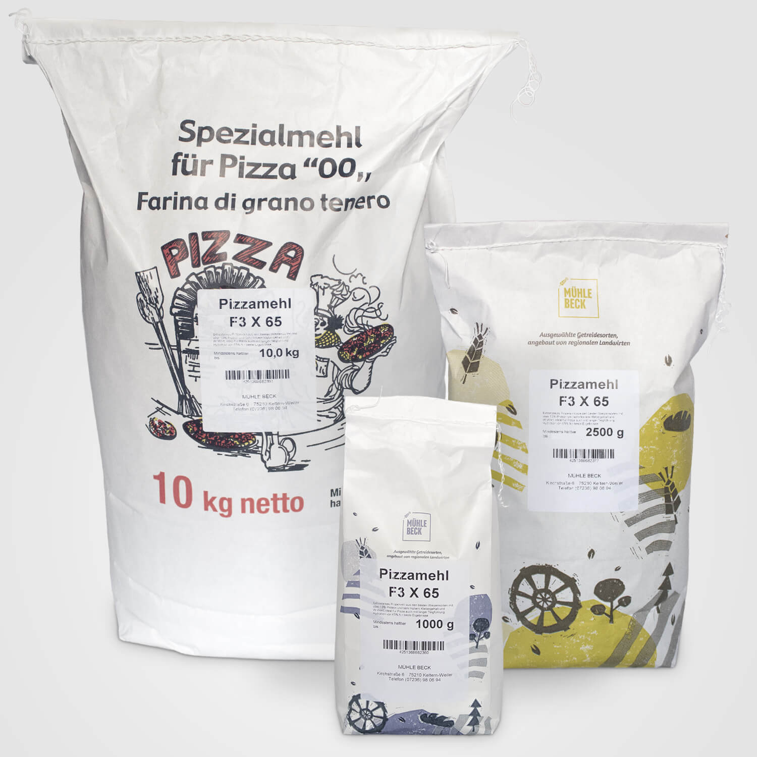 Pizzamehl F3x65