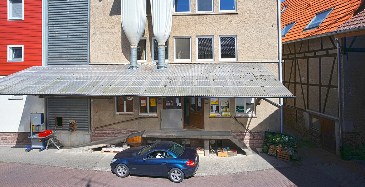 Innenhof der Mühle Beck